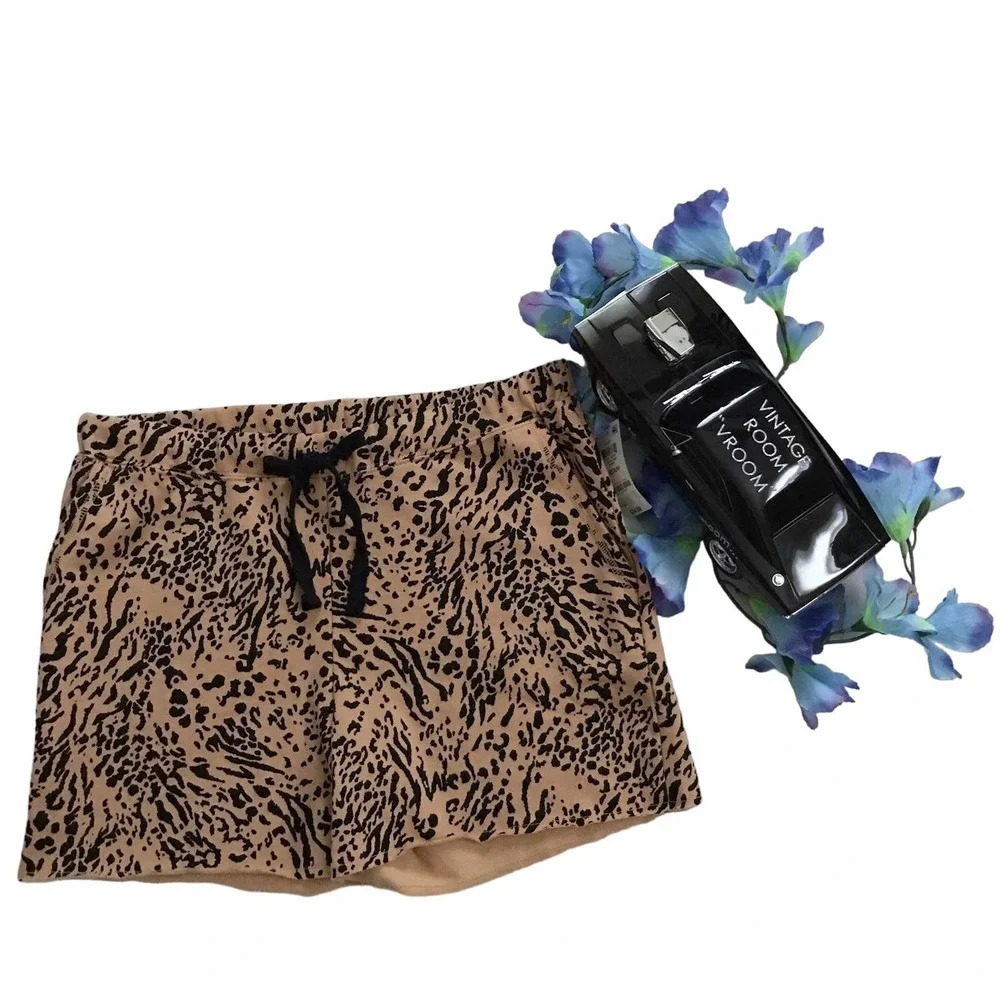 Jenni NWT Animal Print Sleepwear Shorts Women M